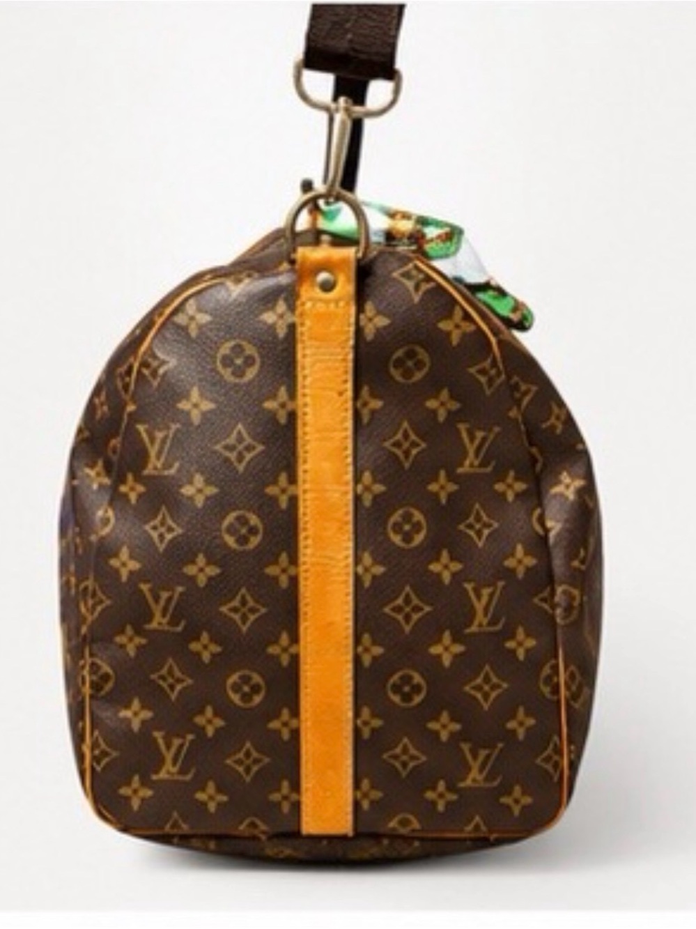 Louis Vuitton Monogram Keepall Bandoulière Duffle Bag 👜 Vintage Travel LV - Picture 6 of 7